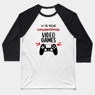 Video Games Baseball T-Shirt